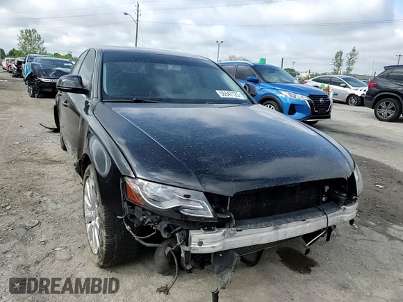 2009 Audi A4 Premium Plus with VIN WAUSF78KX9N024437, listed as a Copart auction lot 55547125 with 120,857 mi miles and Salvage title. Bid and sale history available at DreamBid. Image 13.