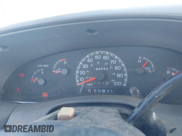1997 Ford F-150 with VIN 1FTDF1724VKC15406, listed as a IAAI auction lot 42336536 with 190,569 mi miles and . Bid and sale history available at DreamBid. Image 7.