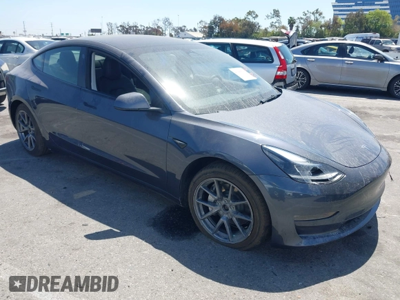 2023 Tesla Model 3 Long Range with VIN 5YJ3E1EB6PF682747, listed as a IAAI auction lot 41980506 with 32,541 mi miles and . Bid and sale history available at DreamBid. Image 1.