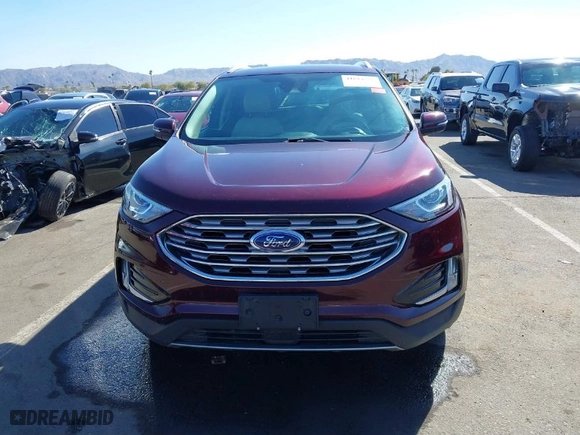 2019 Ford Edge SEL with VIN 2FMPK4J9XKBB10449, listed as a IAAI auction lot 41614536 with NaN miles. Bid and sale history available at carsss.com. Image 12.