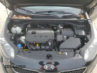 2018 Kia Sportage LX with VIN KNDPM3AC7J7424071, listed as a Copart auction lot 51664645 with 38,269 mi miles and Salvage Title. Bid and sale history available at carsss.com. Image 12.