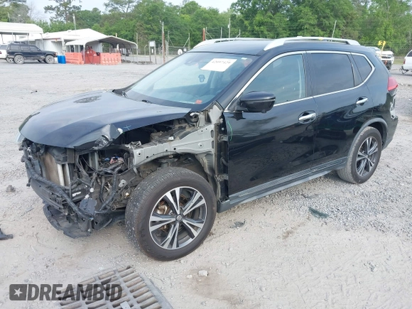2017 Nissan Rogue SL with VIN JN8AT2MT5HW401066, listed as a IAAI auction lot 42097429 with 164,053 mi miles and . Bid and sale history available at DreamBid. Image 19.