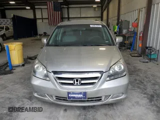 2007 Honda Odyssey EX with VIN 5FNRL38477B429624, listed as a Copart auction lot 53961825 with 144,957 mi miles and Salvage Title. Bid and sale history available at DreamBid. Image 5.
