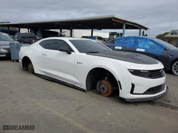 2020 Chevrolet Camaro 1SS with VIN 1G1FF1R77L0150294, listed as a Copart auction lot 43775785 with 30,255 mi miles and Salvage Title. Bid and sale history available at carsss.com. Image 4.