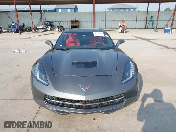 2015 Chevrolet Corvette 3LT with VIN 1G1YF2D76F5116733, listed as a IAAI auction lot 42252846 with 54,870 mi miles and . Bid and sale history available at DreamBid. Image 6.