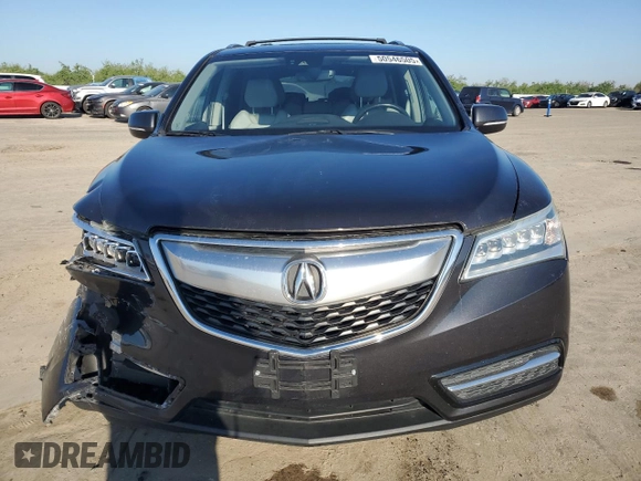 2016 Acura MDX w/Tech with VIN 5FRYD4H42GB013655, listed as a Copart auction lot 50546505 with 152,395 mi miles and Salvage Title. Bid and sale history available at carsss.com. Image 5.