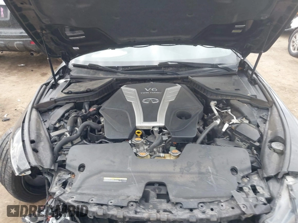 2017 Infiniti Q60 Sport with VIN JN1EV7EL9HM551960, listed as a IAAI auction lot 41661782 with 127,358 mi miles. Bid and sale history available at carsss.com. Image 10.