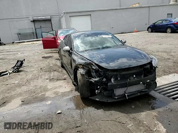 2020 Kia Stinger GT1 with VIN KNAE45LC8L6081602, listed as a Copart auction lot 52291265 with 32,874 mi miles and Salvage Title. Bid and sale history available at DreamBid. Image 10.