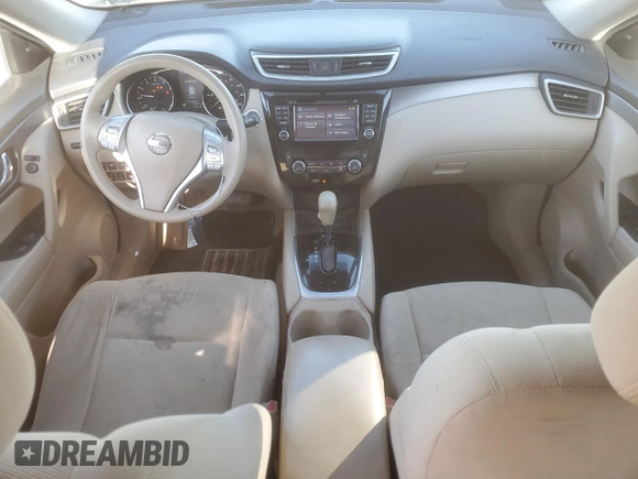 2015 Nissan Rogue SV with VIN KNMAT2MV7FP576231, listed as a Copart auction lot 53029605 with 170,603 mi miles and Salvage Title. Bid and sale history available at carsss.com. Image 8.