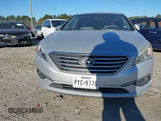 2017 Hyundai Sonata 2.4L with VIN 5NPE24AF5HH532563, listed as a IAAI auction lot 41117851 with 141,692 mi miles and . Bid and sale history available at carsss.com. Image 6.