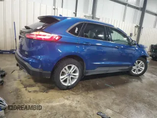 2020 Ford Edge SEL with VIN 2FMPK4J94LBA43400, listed as a Copart auction lot 51965625 with 0 mi miles and Salvage Title. Bid and sale history available at carsss.com. Image 3.