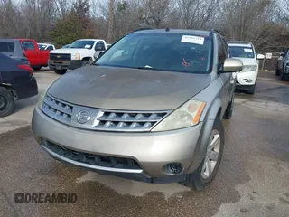 2007 Nissan Murano S with VIN JN8AZ08W07W639686, listed as a IAAI auction lot 41685719 with 126,188 mi miles and . Bid and sale history available at DreamBid. Image 6.