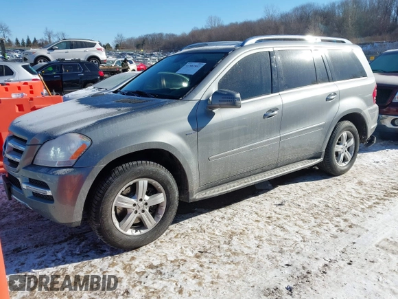 2012 Mercedes-Benz GL 350 with VIN 4JGBF2FE6CA767674, listed as a IAAI auction lot 41583802 with 101,569 mi miles and . Bid and sale history available at DreamBid. Image 2.