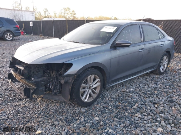 2020 Volkswagen Passat 2.0T S with VIN 1VWAA7A3XLC014300, listed as a IAAI auction lot 41431010 with 145,842 mi miles. Bid and sale history available at carsss.com. Image 18.