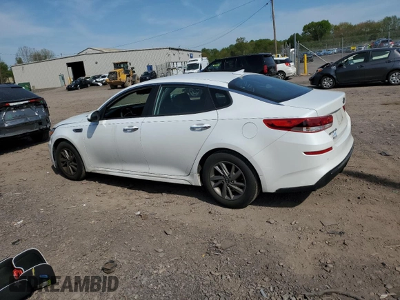 2020 Kia Optima LX with VIN 5XXGT4L34LG422083, listed as a Copart auction lot 55036985 with 67,312 mi miles and Salvage title. Bid and sale history available at DreamBid. Image 2.
