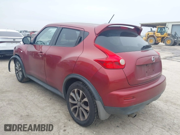 2012 Nissan Juke SL with VIN JN8AF5MVXCT124578, listed as a IAAI auction lot 41590595 with 95,244 mi miles. Bid and sale history available at carsss.com. Image 3.