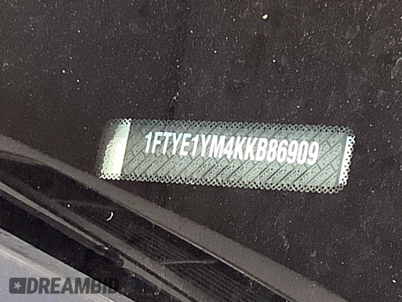 2019 Ford Transit with VIN 1FTYE1YM4KKB86909, listed as a IAAI auction lot 42749952 with 113,691 mi miles and . Bid and sale history available at DreamBid. Image 16.