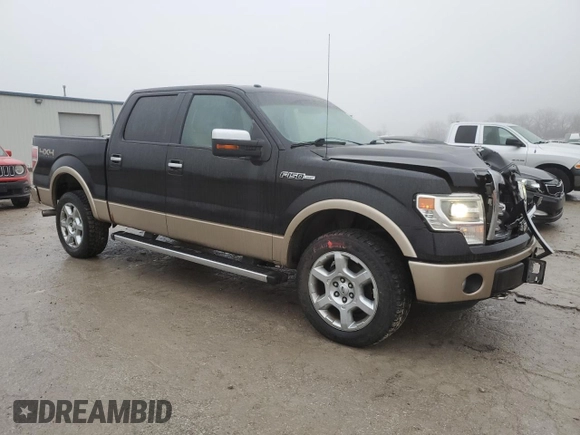2013 Ford F-150 XL with VIN 1FTFW1EF2DKE23619, listed as a Copart auction lot 86343374 with 167,956 mi miles and Salvage Title. Bid and sale history available at carsss.com. Image 4.