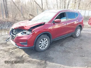 2018 Nissan Rogue SV with VIN 5N1AT2MV7JC838311, listed as a IAAI auction lot 41901652 with 92,324 mi miles. Bid and sale history available at carsss.com. Image 2.