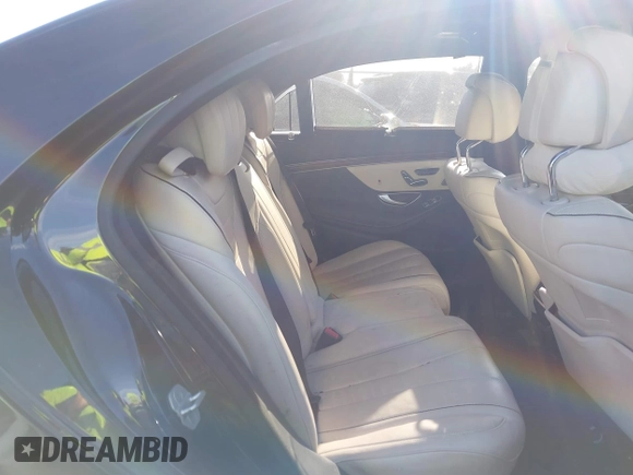 2015 Mercedes-Benz S 550 with VIN WDDUG8FB9FA126841, listed as a IAAI auction lot 41643256 with 130,460 mi miles and . Bid and sale history available at carsss.com. Image 8.