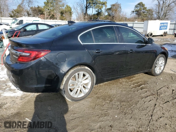 2017 Buick Regal Premium II with VIN 2G4GR5GX1H9124554, listed as a Copart auction lot 41865495 with 86,390 mi miles and Clean Title. Bid and sale history available at carsss.com. Image 3.