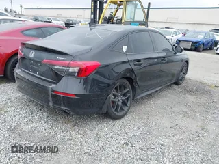 2023 Honda Civic Sedan Sport with VIN 2HGFE2F54PH513480, listed as a IAAI auction lot 41670655 with 20,631 mi miles. Bid and sale history available at carsss.com. Image 4.