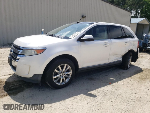 2011 Ford Edge Limited with VIN 2FMDK3KC5BBB46900, listed as a Copart auction lot 61261705 with 123,565 mi miles and Salvage title. Bid and sale history available at DreamBid. Image 1.