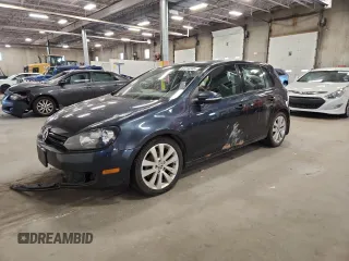 2012 Volkswagen Golf TDI with VIN WVWDM7AJ3CW290709, listed as a Copart auction lot 64714335 with 187,283 mi miles and Clean title. Bid and sale history available at DreamBid. Image 1.