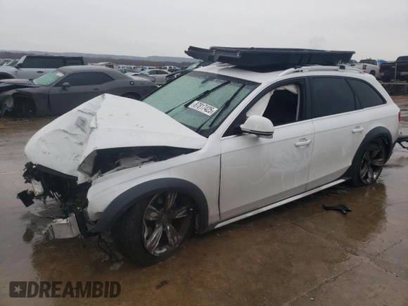 2015 Audi allroad A4 Premium Plus z VIN WA1UFAFL6FA135455, wystawiony jako Copart lot #87817425 z przebiegiem 81 664 mil mil oraz Szkoda całkowita • Salvage title. Historia ofert i sprzedaży dostępna na DreamBid. Obrazek 1.
