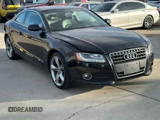 2012 Audi A5 2.0T Premium Plus with VIN WAULFAFR1CA023421, listed as a Copart auction lot 46733485 with 112,065 mi miles and Clean Title. Bid and sale history available at carsss.com. Image 1.