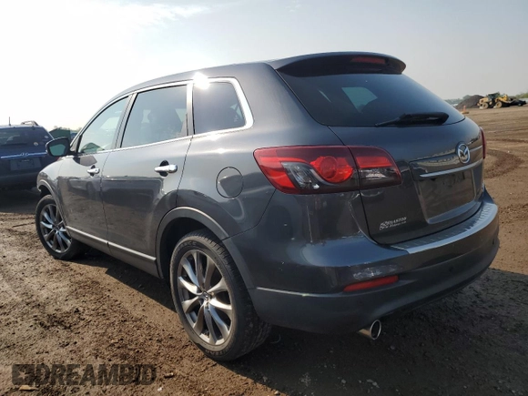 2014 Mazda CX-9 Grand Touring with VIN JM3TB3DVXE0443852, listed as a Copart auction lot 59106525 with 101,969 mi miles and Salvage title. Bid and sale history available at DreamBid. Image 2.