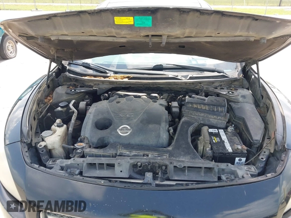 2012 Nissan Maxima SV with VIN 1N4AA5APXCC842993, listed as a IAAI auction lot 42113513 with 283,404 mi miles and . Bid and sale history available at DreamBid. Image 10.