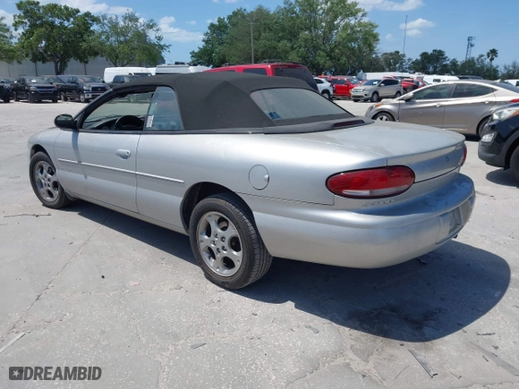 2000 Chrysler Sebring JXi with VIN 3C3EL55H4YT245976, listed as a IAAI auction lot 41903578 with 91,432 mi miles. Bid and sale history available at carsss.com. Image 3.