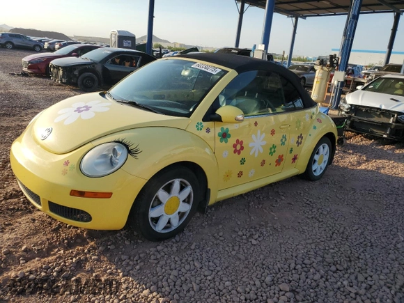 2007 Volkswagen Beetle with VIN 3VWRF31Y87M413641, listed as a Copart auction lot 60330275 with 69,562 mi miles and Salvage title. Bid and sale history available at DreamBid. Image 1.