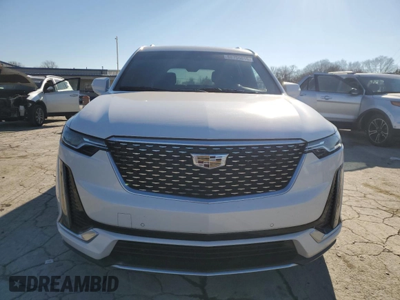 2021 Cadillac XT6 Premium Luxury with VIN 1GYKPDRS4MZ115888, listed as a Copart auction lot 88755015 with 123,314 mi miles and Salvage title. Bid and sale history available at DreamBid. Image 5.