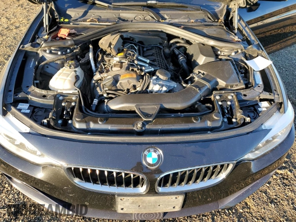 2016 BMW 4 Series 435i with VIN WBA3R1C50GK529413, listed as a Copart auction lot 82778444 with 166,487 mi miles and Salvage title. Bid and sale history available at DreamBid. Image 13.