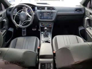 2022 Volkswagen Tiguan SE R-Line Black with VIN 3VVCB7AX6NM140264, listed as a Copart auction lot 55124815 with 28,340 mi miles and Salvage title. Bid and sale history available at DreamBid. Image 8.