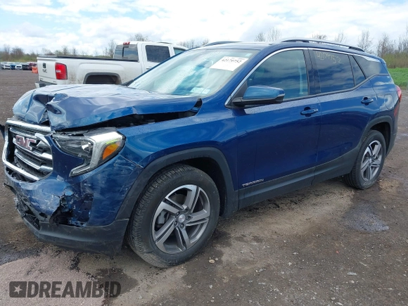 2020 GMC Terrain SLT with VIN 3GKALVEV0LL231358, listed as a IAAI auction lot 42179752 with 42,540 mi miles and . Bid and sale history available at DreamBid. Image 17.
