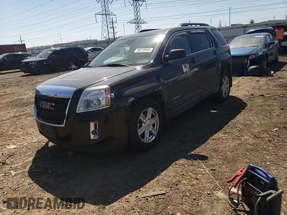 2015 GMC Terrain SLT with VIN 2GKFLSE33F6411946, listed as a Copart auction lot 56019945 with 112,631 mi miles and Salvage title. Bid and sale history available at DreamBid. Image 13.