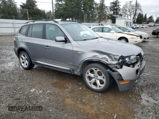 2009 BMW X3 xDrive30i with VIN WBXPC934X9WJ26260, listed as a Copart auction lot 50270245 with 80,312 mi miles and Salvage Title. Bid and sale history available at carsss.com. Image 4.