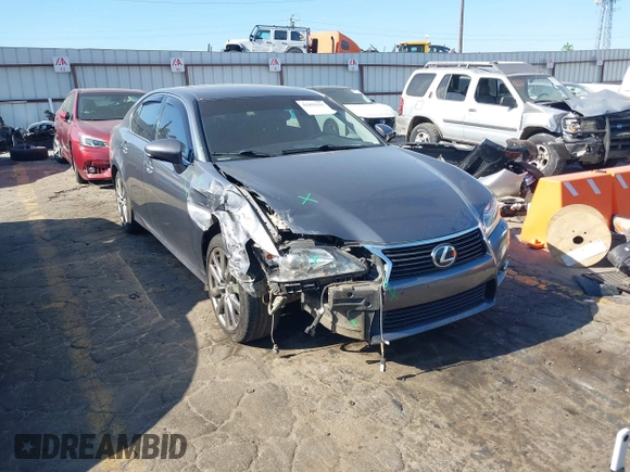 2013 Lexus GS 350 with VIN JTHCE1BL5D5020053, listed as a IAAI auction lot 42059191 with 155,250 mi miles and . Bid and sale history available at DreamBid. Image 1.