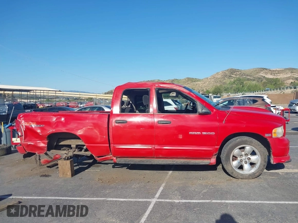 2004 Dodge 1500 SLT with VIN 1D7HA18D94J256320, listed as a IAAI auction lot 41939270 with 283,854 mi miles. Bid and sale history available at carsss.com. Image 13.