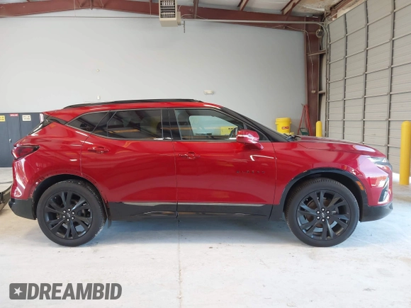 2019 Chevrolet Blazer RS z VIN 3GNKBERS3KS681486, wystawiony jako IAAI lot #42307181 z przebiegiem 104 387 mil mil oraz . Historia ofert i sprzedaży dostępna na DreamBid. Obrazek 13.