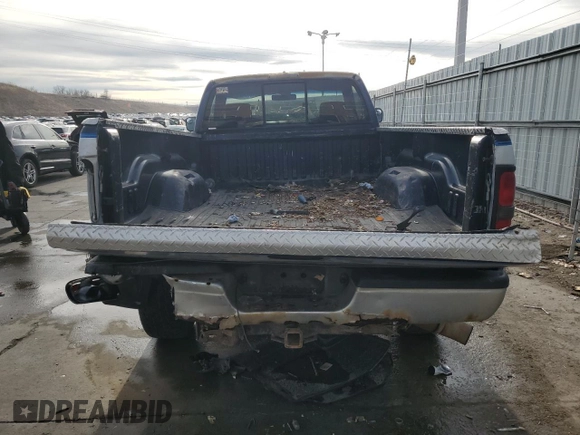 1995 Dodge 2500 with VIN 1B7KF26CXSS250602, listed as a Copart auction lot 87487014 with 272,183 mi miles and Salvage Title. Bid and sale history available at carsss.com. Image 6.