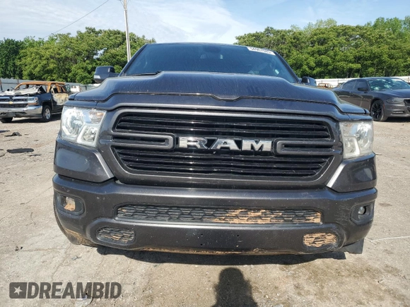2020 Ram 1500 Lone Star with VIN 1C6RREFT3LN237625, listed as a Copart auction lot 54967085 with 121,388 mi miles and Salvage title. Bid and sale history available at DreamBid. Image 5.