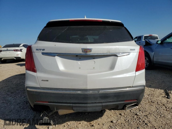 2017 Cadillac XT5 Premium Luxury AWD with VIN 1GYKNERS9HZ205281, listed as a Copart auction lot 86180574 with 20,549 mi miles and Salvage Title. Bid and sale history available at carsss.com. Image 6.