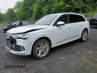 2021 Audi Q7 Premium Plus with VIN WA1LXAF76MD038540, listed as a Copart auction lot 60283695 with 72,049 mi miles and Salvage title. Bid and sale history available at DreamBid. Image 1.