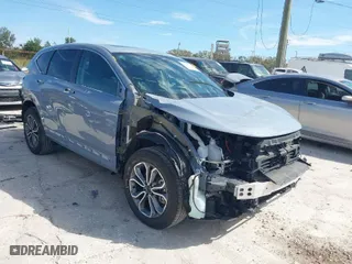 2022 Honda CR-V Hybrid EX-L with VIN 5J6RT6H8XNL042669, listed as a IAAI auction lot 41341088 with 25,472 mi miles. Bid and sale history available at carsss.com. Image 1.
