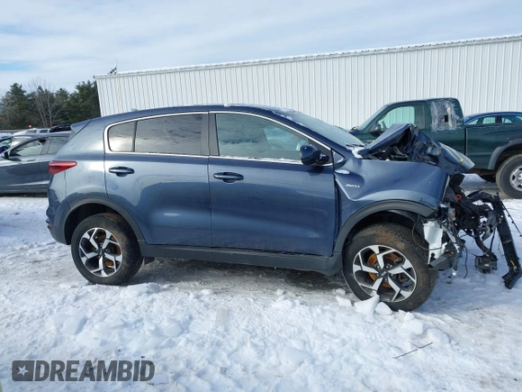 2020 Kia Sportage LX with VIN KNDPMCAC7L7835859, listed as a IAAI auction lot 41631071 with 52,438 mi miles and . Bid and sale history available at carsss.com. Image 14.