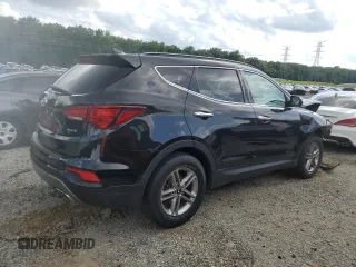 2018 Hyundai Santa Fe 2.4L with VIN 5NMZU3LBXJH066406, listed as a Copart auction lot 61388005 with 65,650 mi miles and Salvage title. Bid and sale history available at DreamBid. Image 3.